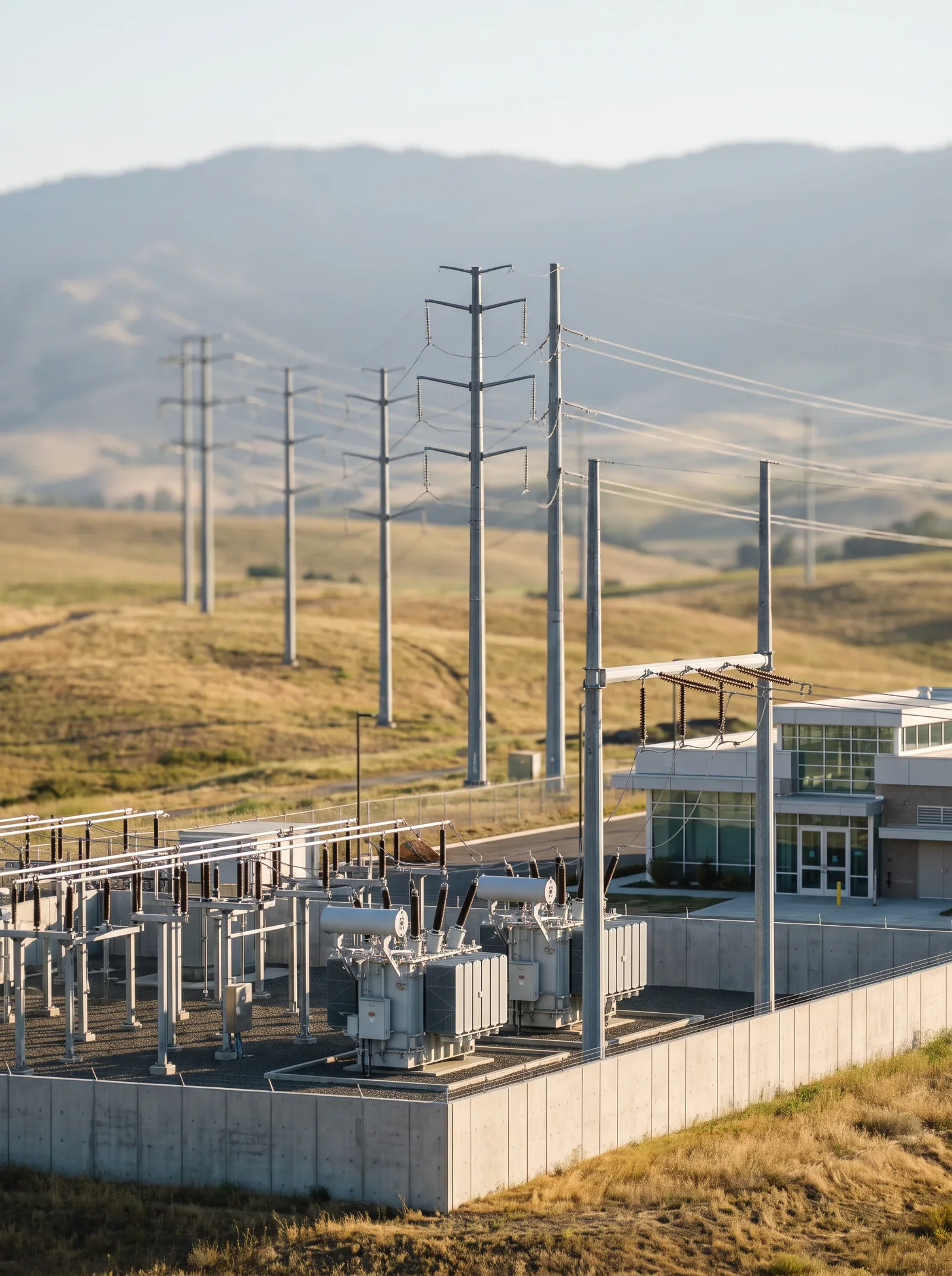 Electrical substation and power transmission infrastructure